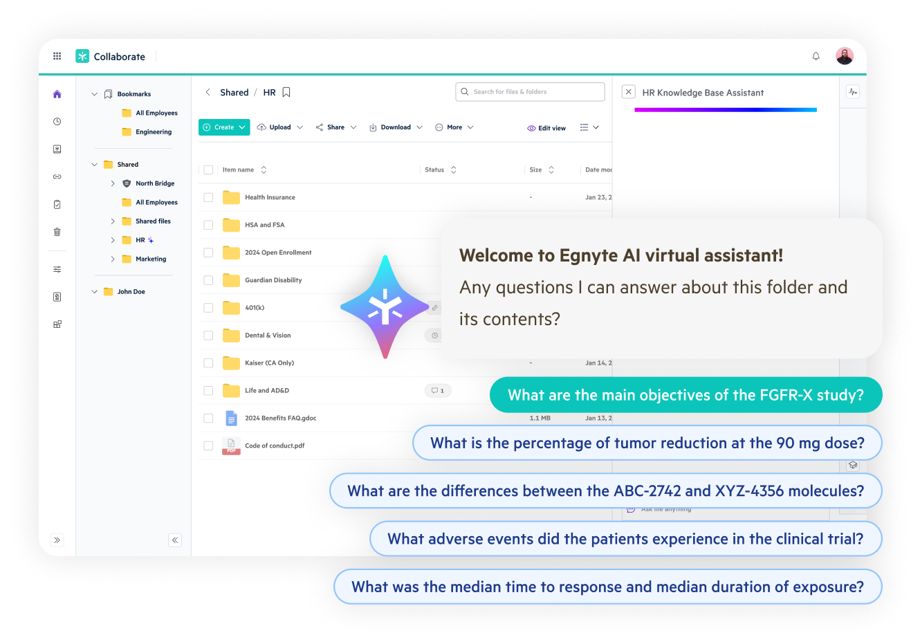 Secure Life Sciences Document Management with AI-Powered Assistants