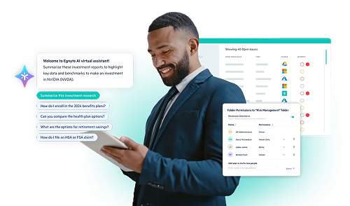 Secure Content Cloud for Wealth Management Firms | Egnyte