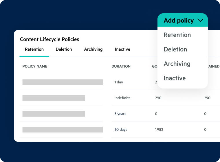 Compliant Data Retention and Archival | Egnyte