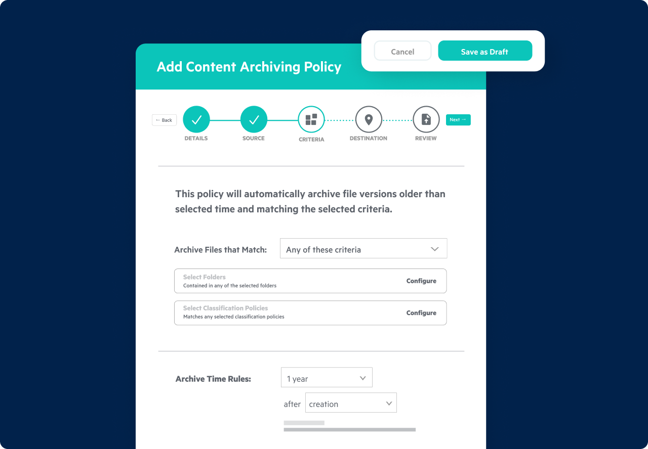 See Egnyte Content Lifecycle Management in Action